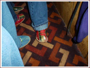  Ashley's holey bowling shoe 