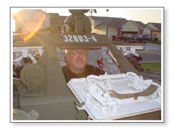  Dave inside the ferret 