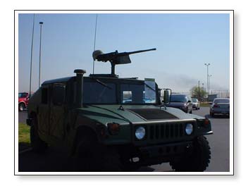  one of the humvees 