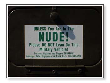  magnetic sign used by members to protect their vehicles 