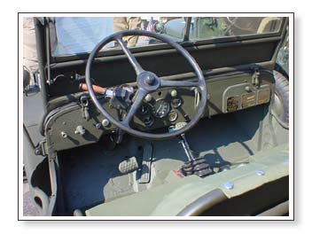  inside a V6 powered jeep 