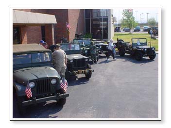  shot of some of the vehicles displayed 