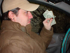  getting the money ready 