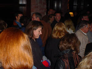  people waiting to get seated 