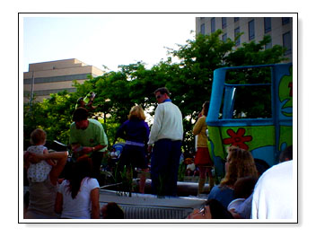  the Scooby Doo float 
