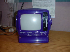  my little TV at work 